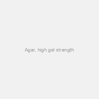 Agar, high gel strength